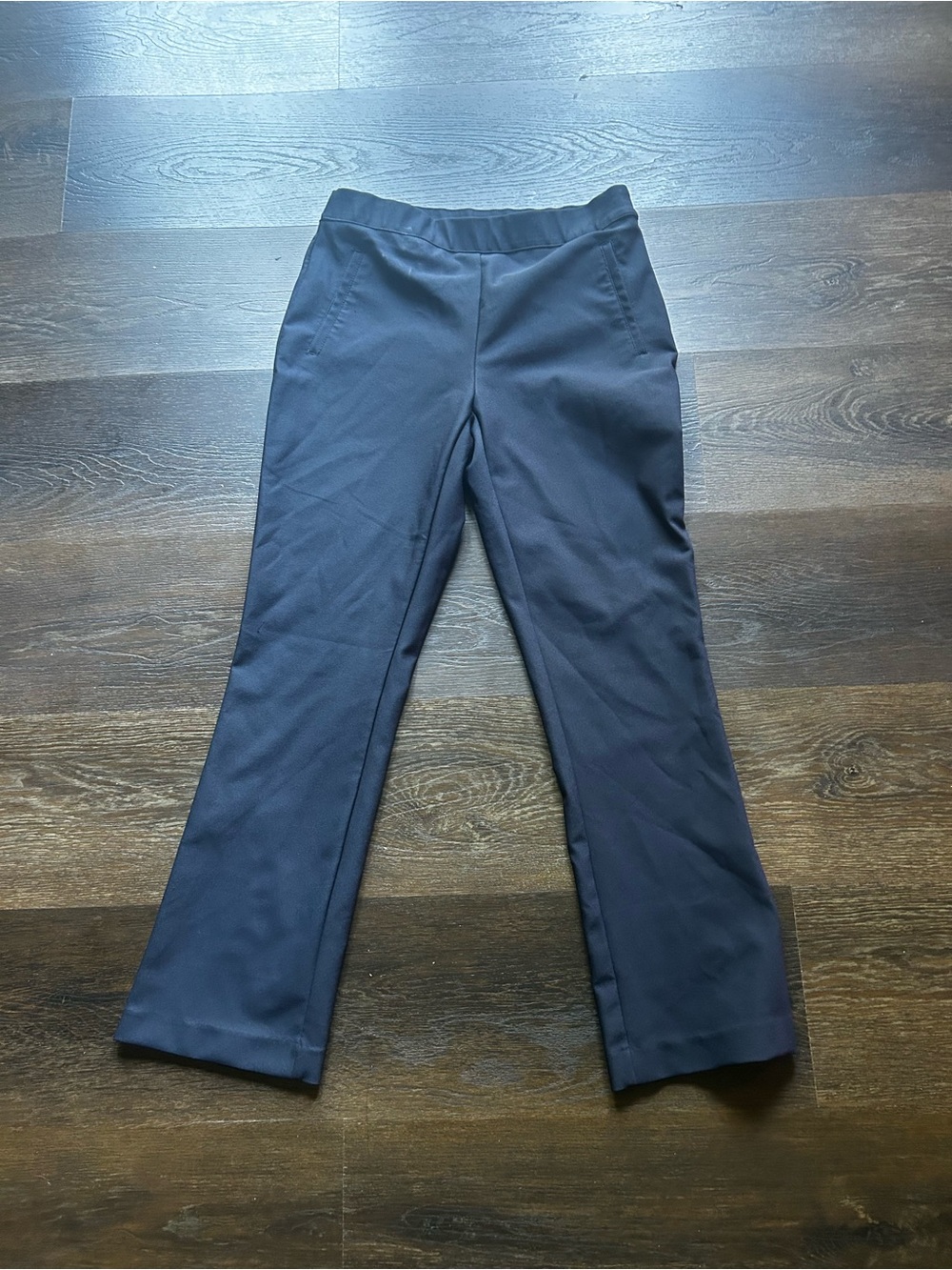 Tailored Black Stretch Dress Pants for Women